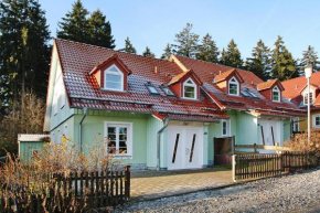 Cottages in fir park, fir Tanne